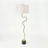 Loop Floor Lamp-Brass -Online Home Decor 81893