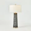 Quarry Table Lamp-Black Marble -Online Home Decor 81902