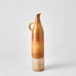 Vintage Bottles-Golden Reactive -Online Home Decor 81964