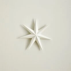 Stellar Wall Stars-Matte White -Online Home Decor 82163
