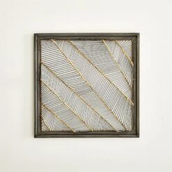 Flair Wall Panel-Natural Iron/Smokey Bronze