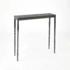 Forrester Console-Blackened/Flamed Marble-Sm -Online Home Decor 82276