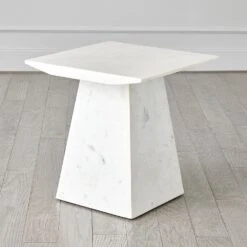 Aero Side Table-Banswara Marble 7 Aero Side Table-Banswara Marble -Online Home Decor 82548