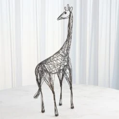 Wire Giraffes-Bronze 18 Wire Giraffes-Bronze -Online Home Decor 82705