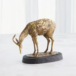 Nara Bowing Deer -Online Home Decor 83264