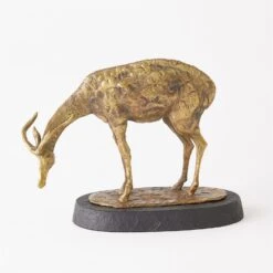 Nara Bowing Deer -Online Home Decor 83265