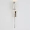 Fluted Single Sconce-Nickel