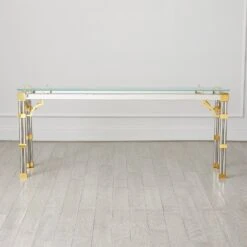 Tri-Column Console Table -Online Home Decor 83490