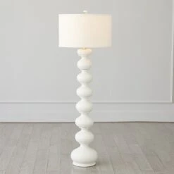 Stacked Bulb Lamps-Matte White 10 Stacked Bulb Lamps-Matte White -Online Home Decor 83830