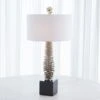 Pinecone Table Lamp-Nickel 2 Pinecone Table Lamp-Nickel -Online Home Decor 83901