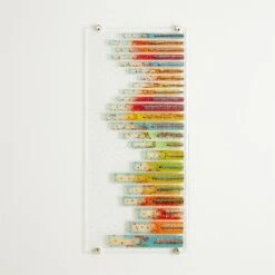 Sticks Fused Glass Wall Art -Online Home Decor 84124
