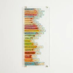 Sticks Fused Glass Wall Art -Online Home Decor 84126