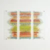 Sticks Fused Glass Wall Art -Online Home Decor 84128