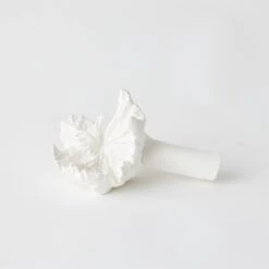 Volcano Flowers-White -Online Home Decor 84471