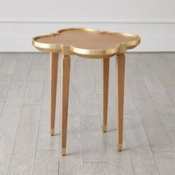Quatrefoil Side Table