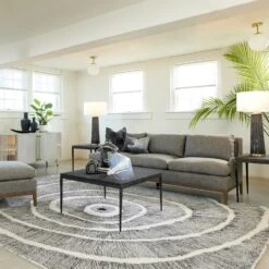 Forrester Cocktail Table-Blackened/Flamed Marble -Online Home Decor 84582 1