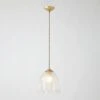 Handkerchief Pendant-Gold Leaf -Online Home Decor 84675