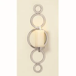 Progressive Ring Sconce-Nickel -Online Home Decor 9.90319
