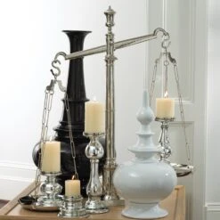 Nickel Library Scales -Online Home Decor 9.91403