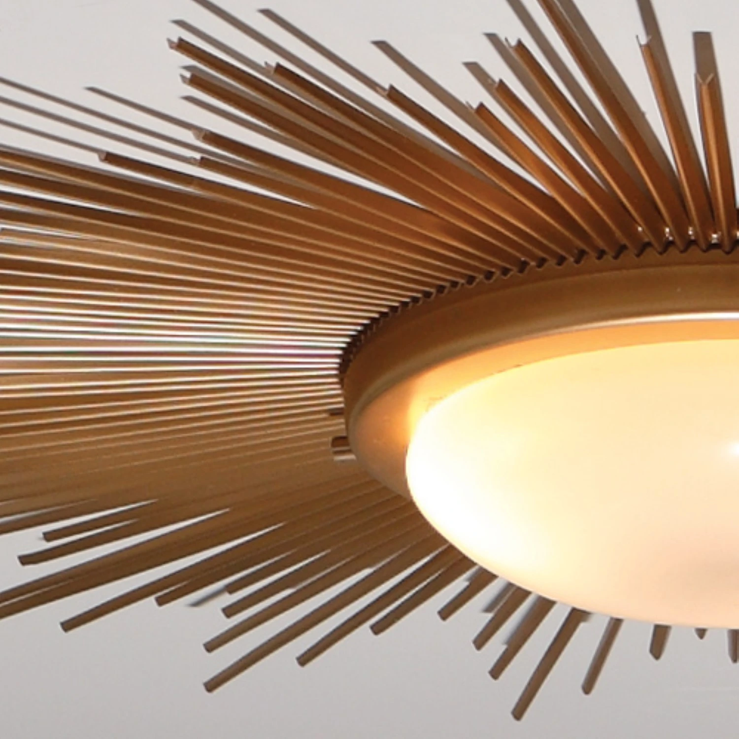 Sunburst Light Fixture-Gold 5 Sunburst Light Fixture-Gold - Image 3