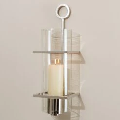 Circle In Square Wall Sconce
