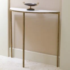 Hammered Gold Console -Online Home Decor 9.91770