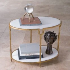 Iron And Stone Side Table 7 Iron And Stone Side Table -Online Home Decor 9.91787