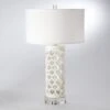 Round Arabesque Marble Lamp