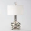 Fat Nickel Twig Table Lamp