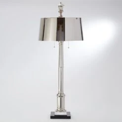 Library Lamp-Nickel