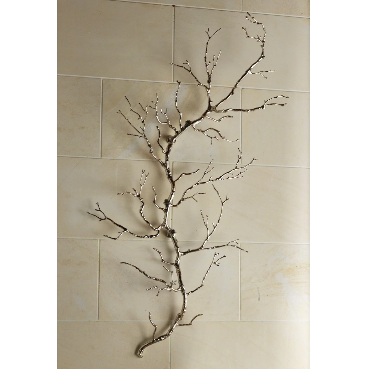Twig Wall Art-Nickel 3 Twig Wall Art-Nickel