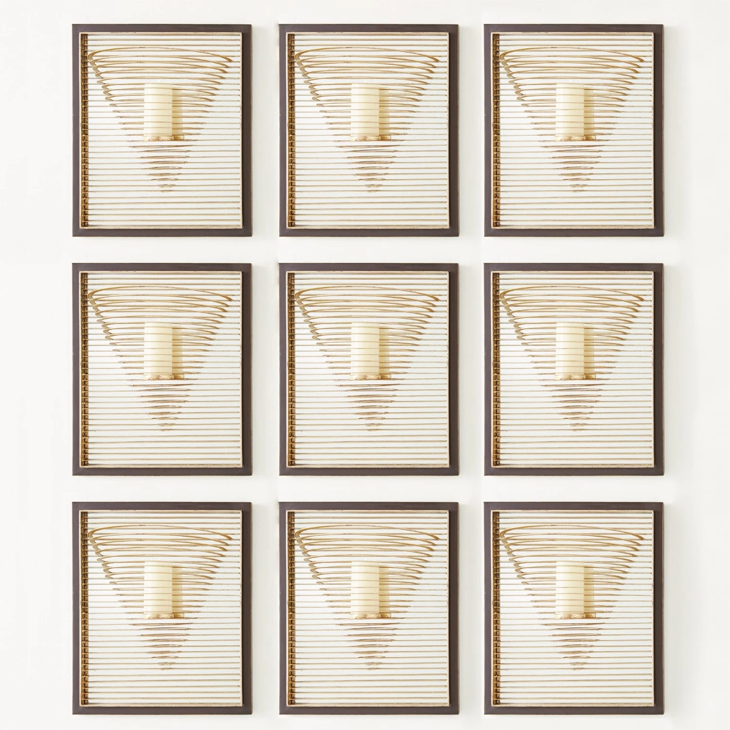 Pyramid Candle Sconce 6 Pyramid Candle Sconce - Image 4