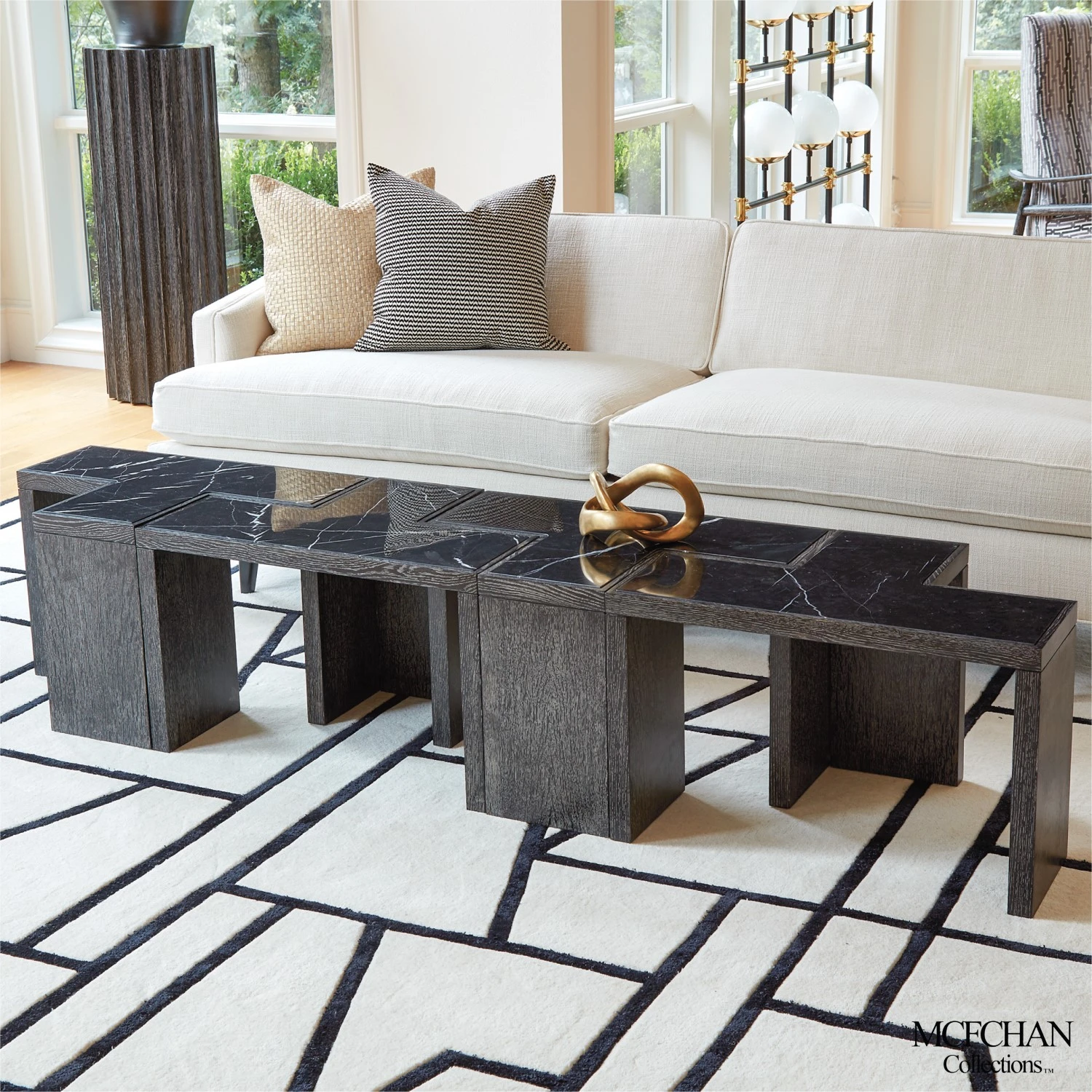 T-Flex Table-Black Cerused Oak 5 T-Flex Table-Black Cerused Oak - Image 3