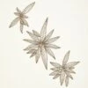 S/3 Leaf Wall Decor-Natural Iron -Online Home Decor WDS9089