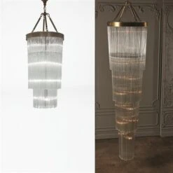 Rain Chandelier-Small -Online Home Decor youtube 0K jcGoR6Js 3