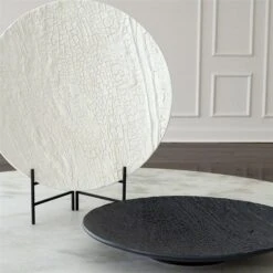 Tree Texture Charger-Matte White 15 Tree Texture Charger-Matte White -Online Home Decor youtube 98bkwuzud s