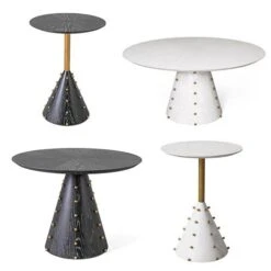 Spheres Dining Table-White Burl -Online Home Decor youtube CZvp6aDPS4g