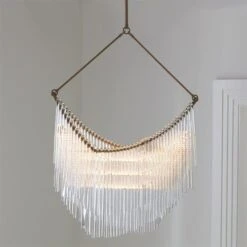 Draped Glass Chandelier -Online Home Decor youtube EHc8XVmpf1o
