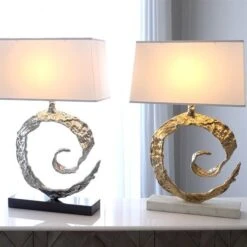 Swirl Lamp-Nickel W/Black Granite 15 Swirl Lamp-Nickel W/Black Granite -Online Home Decor youtube cVCdPkOfoyI 1