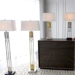 Republic Table Lamp-Brass -Online Home Decor youtube y4NKgqQsHpQ 2